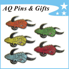Stainless Steel 403 Offset Print Pin with Epoxy (badge-241)
